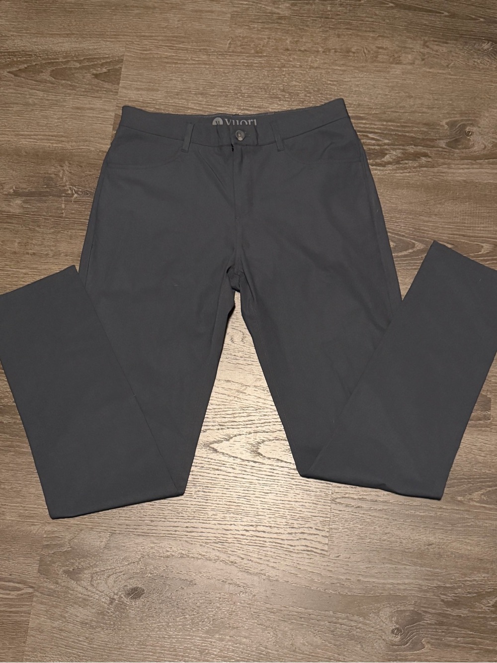 Vuori Men's Dark Gray Stretch Performance Pants